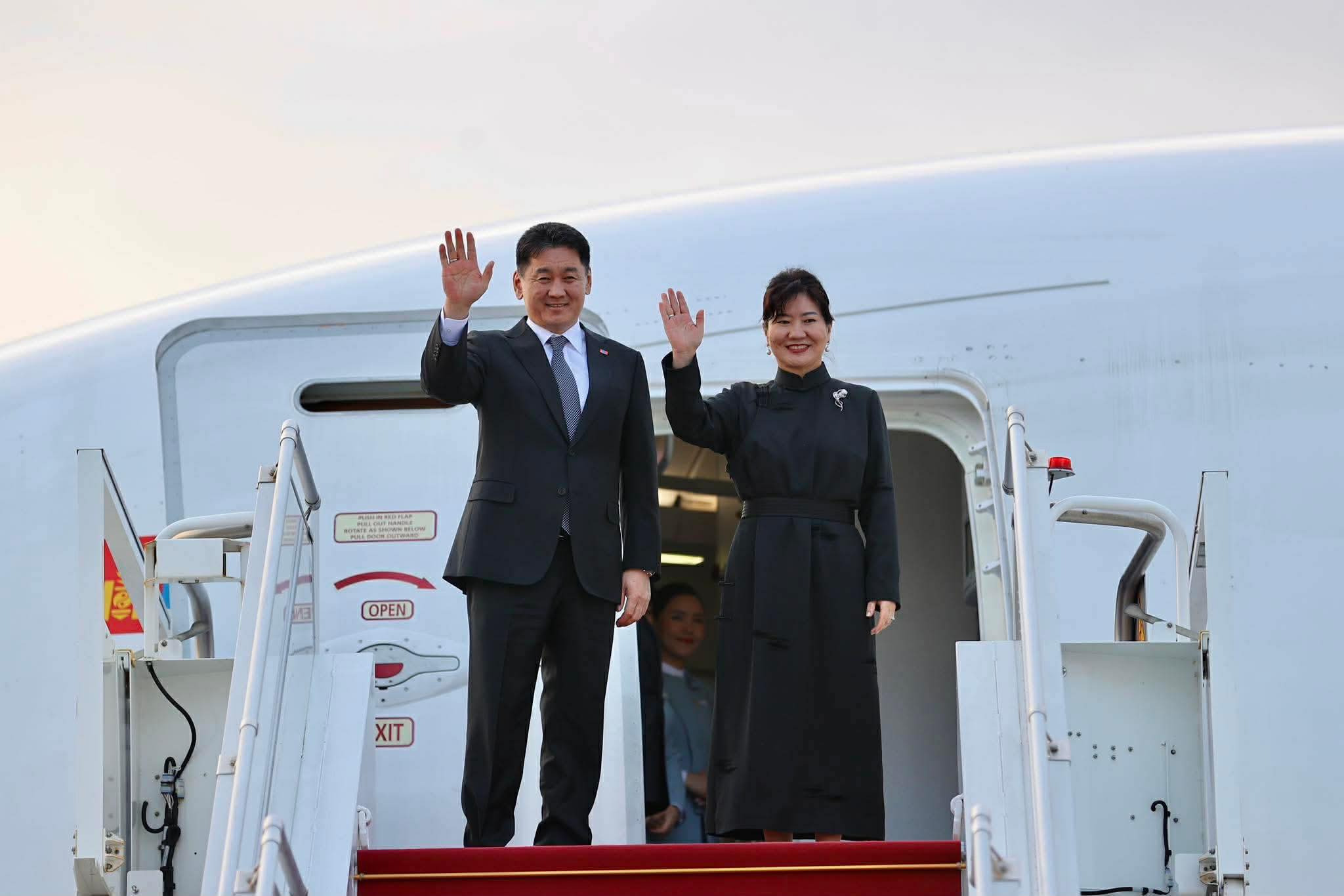 Монгол Улсын Ерөнхийлөгчийн Гэгээн Ширээт Улсад хийсэн төрийн айлчлал өндөрлөлөө